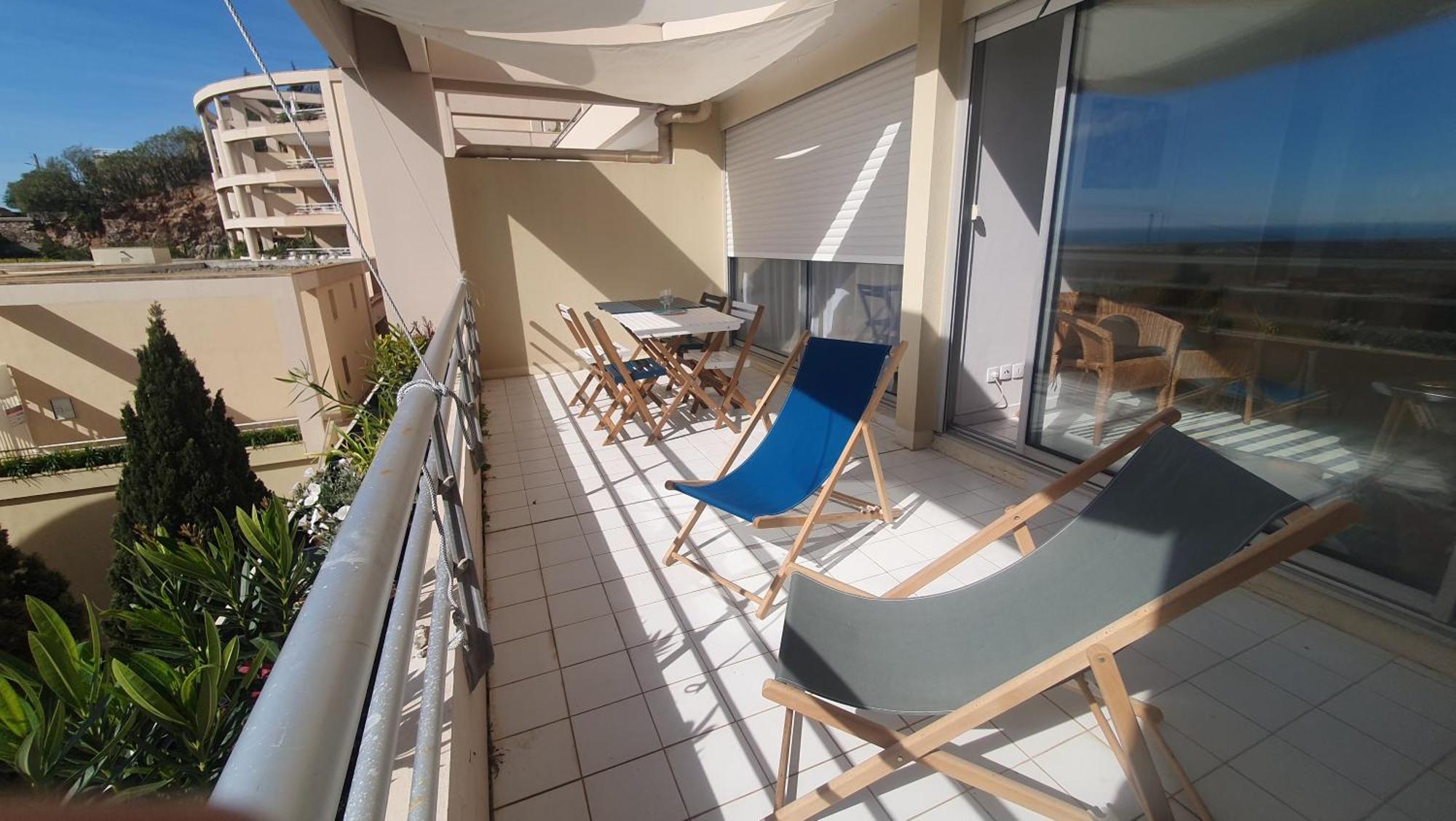 Appartement Vue Bleu Azur Sète Eksteriør billede